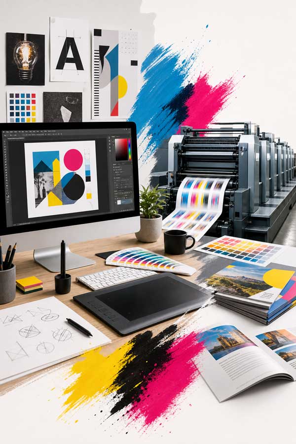 Graphisme et impression Septième Scène