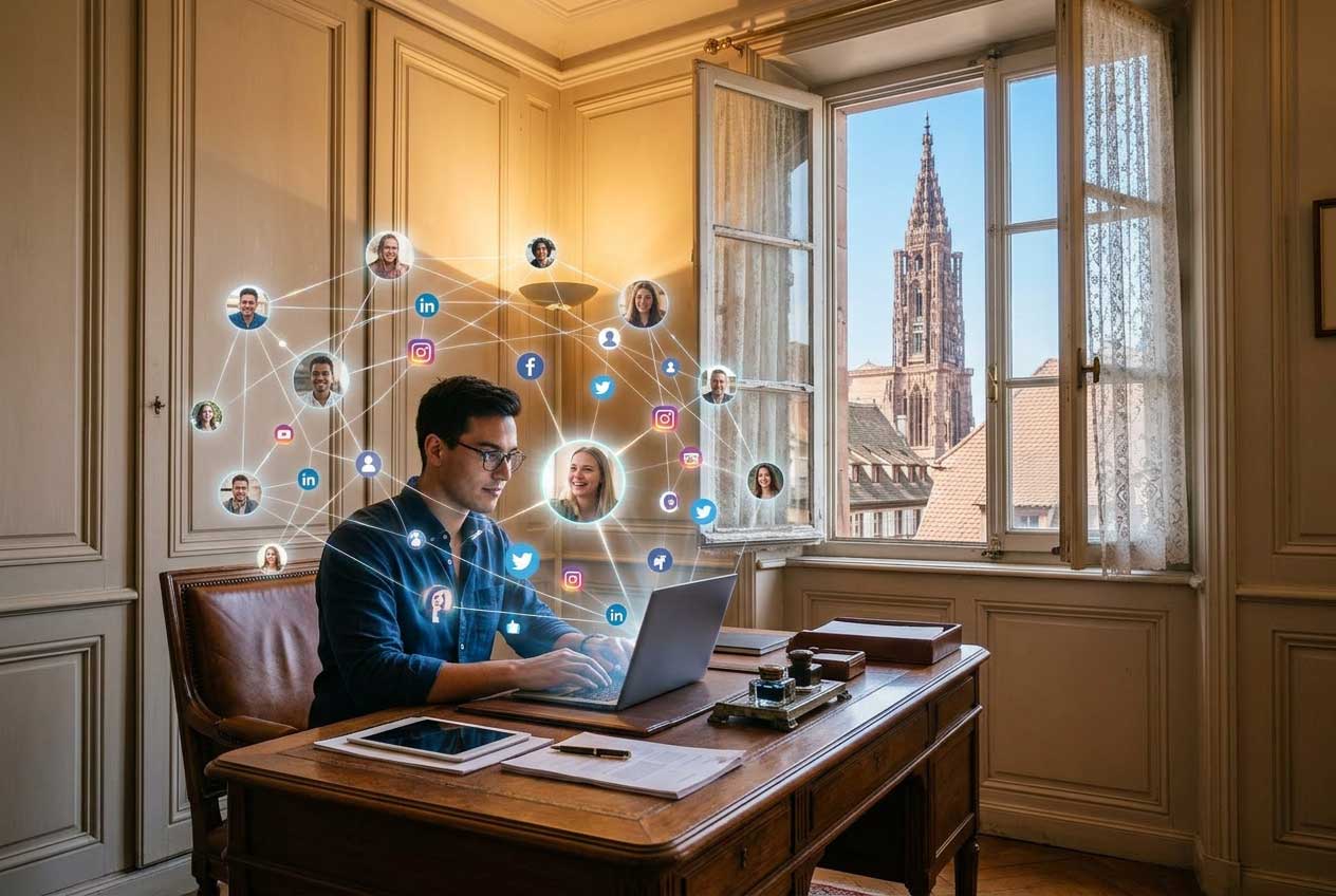Gestion des réseaux sociaux — Septième Scène