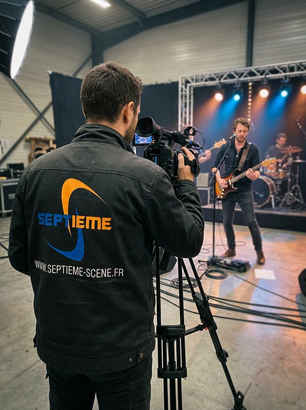 Tournage audiovisuel Septième Scène