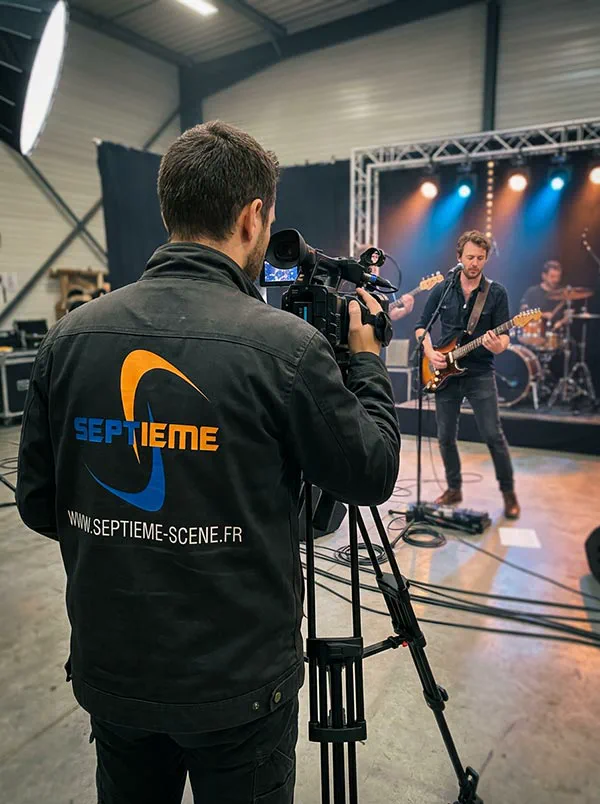 Tournage audiovisuel Septième Scène