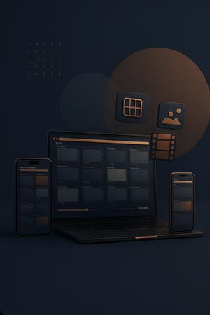 Site vitrine professionnel Septième Scène